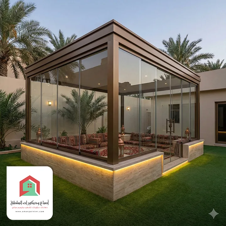 تركيب مجالس زجاج والمنيوم