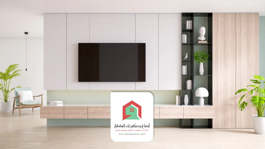 دولاب تلفزيون خشب شيبورد