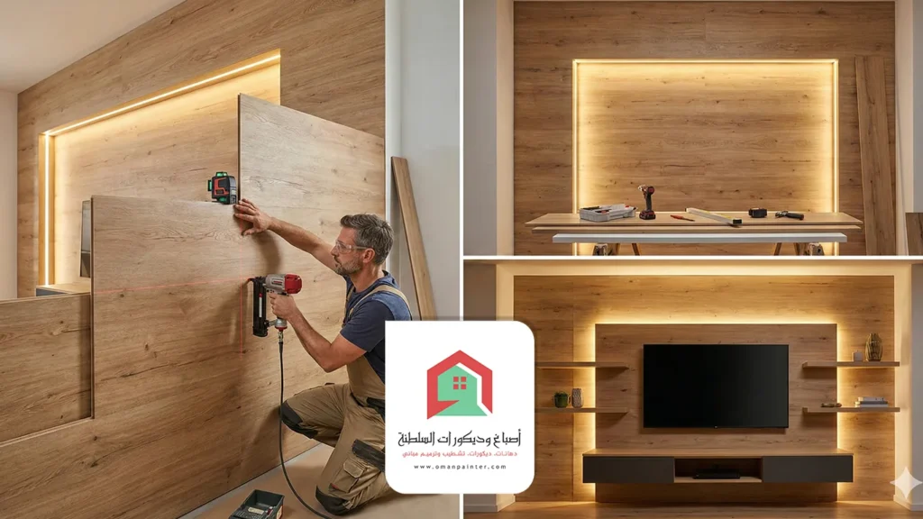 ديكورات تلفزيون شيبورد مسقط