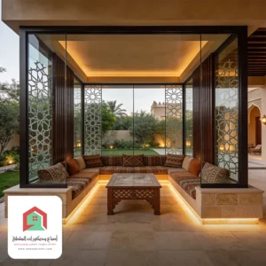 غرف زجاجية المنيوم سلطنة عمان