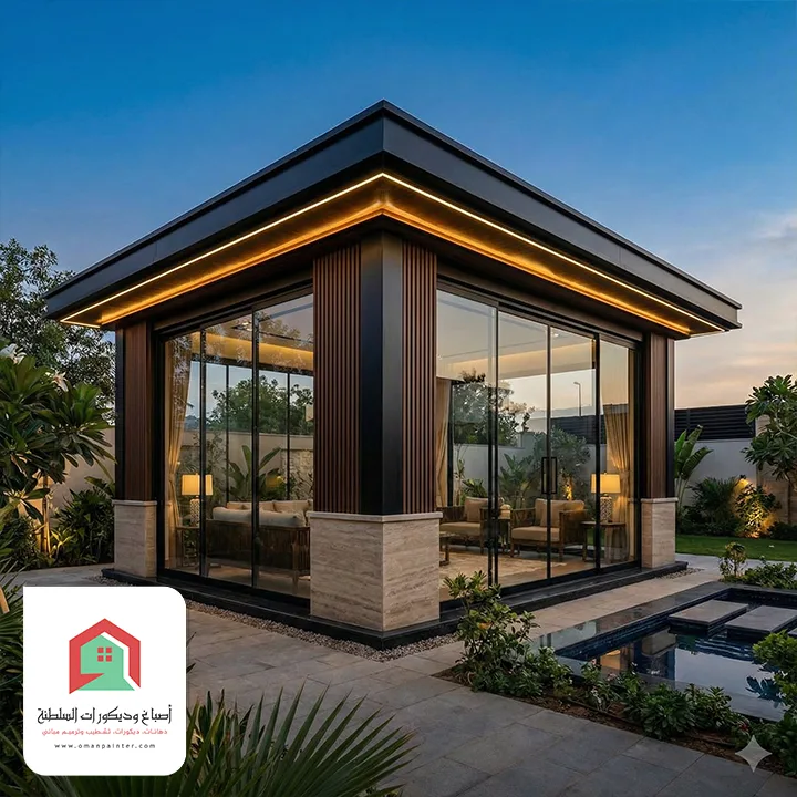 مجالس زجاج ذكي مسقط