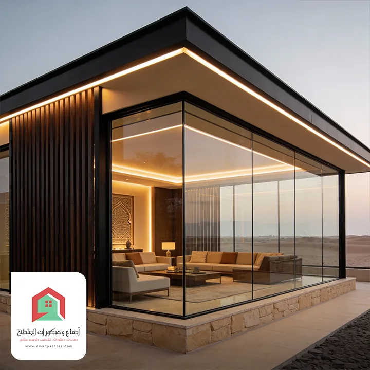 مجالس زجاجية المعبيلة