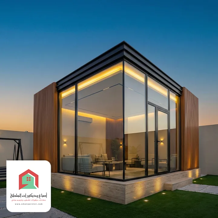 مجالس زجاجية ذكية في سلطنة عمان