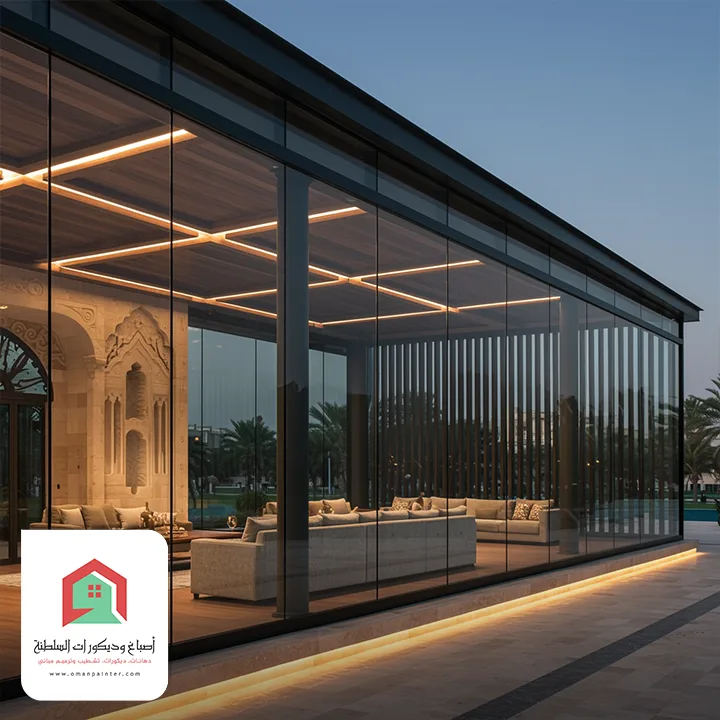 مجالس زجاجية مسقط 2026