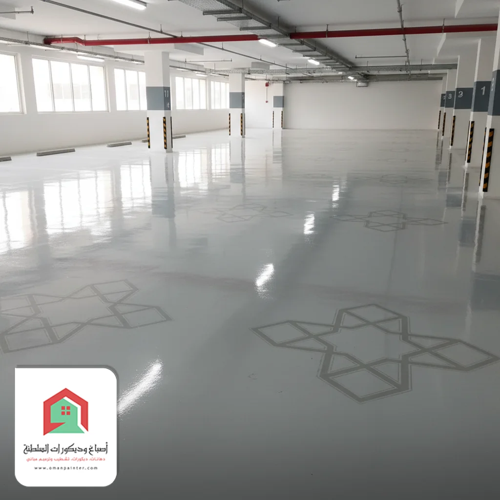 ايبوكسي مواقف سيارات مسقط