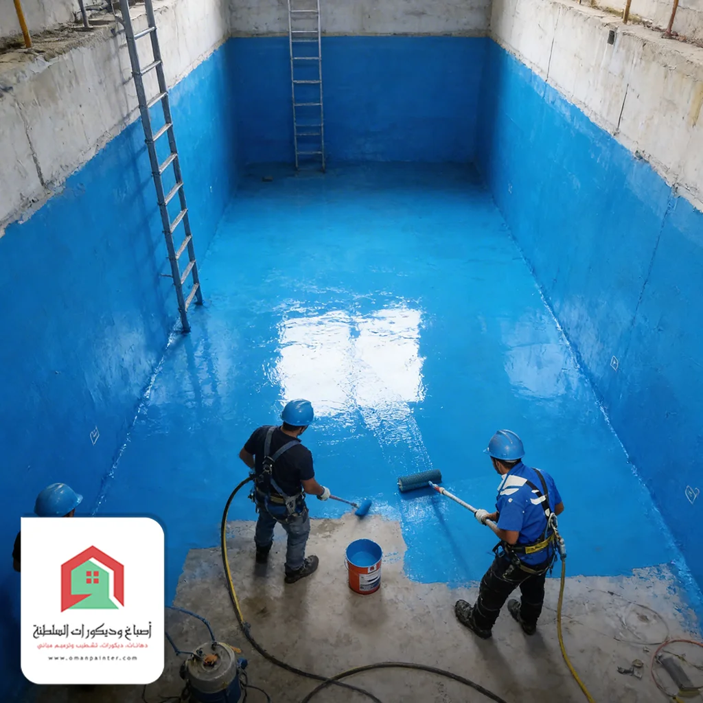 عزل خزانات المياه بالايبوكسي