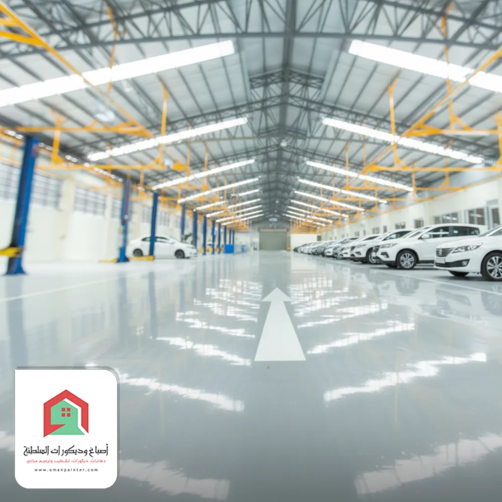 مقاول ايبوكسي ارضيات هناجر