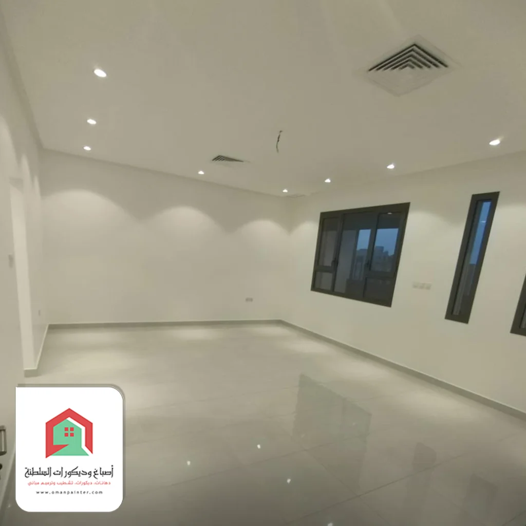 بعد صبغ الغرفة