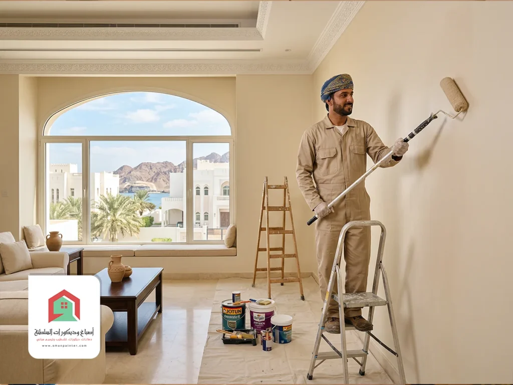 استاذ اصباغ قريب مني في مسقط